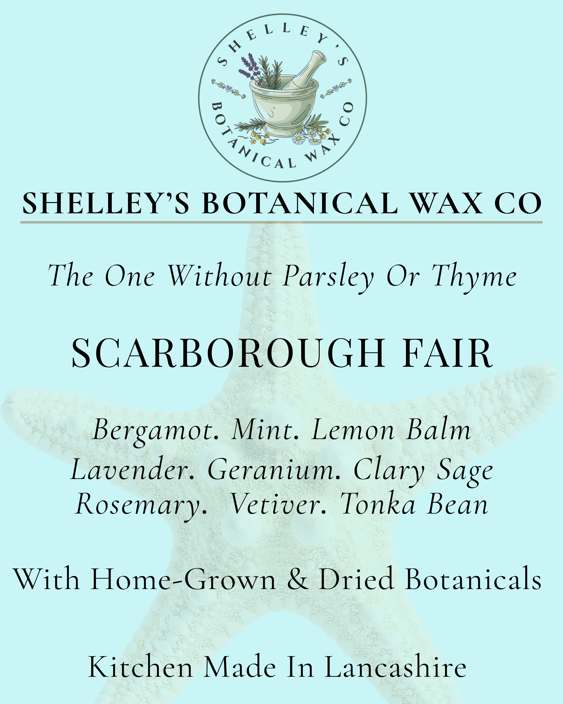 Scarborough Fair Vegan Wax Melt 03F915C6-2DEB-4C68-B800-75371A4C0C1E