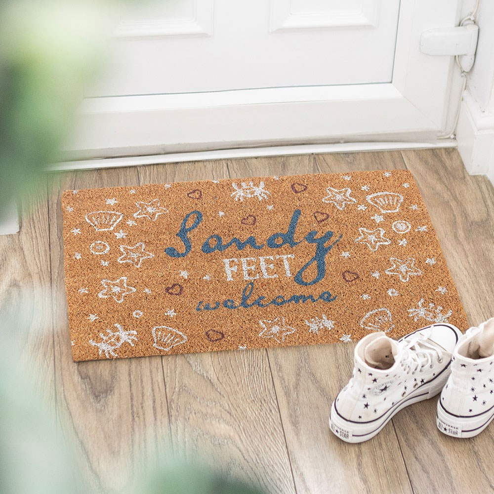 Sandy Feet Coir Welcome Mat