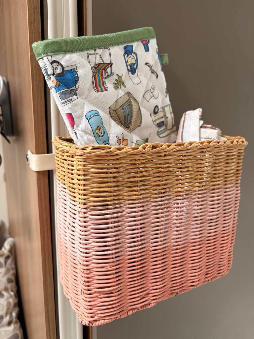 Striped Woven Storage Baskets 179ED7AB-372F-4EAC-A509-5B8E9B5E37B1