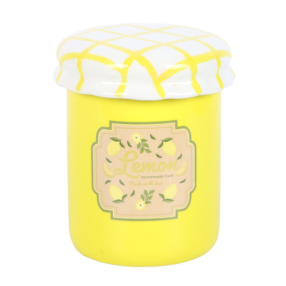 Ceramic Lemon Curd Jar Wax Melter 298F9E14-6C05-4465-B2F5-81F8ADBA0D03