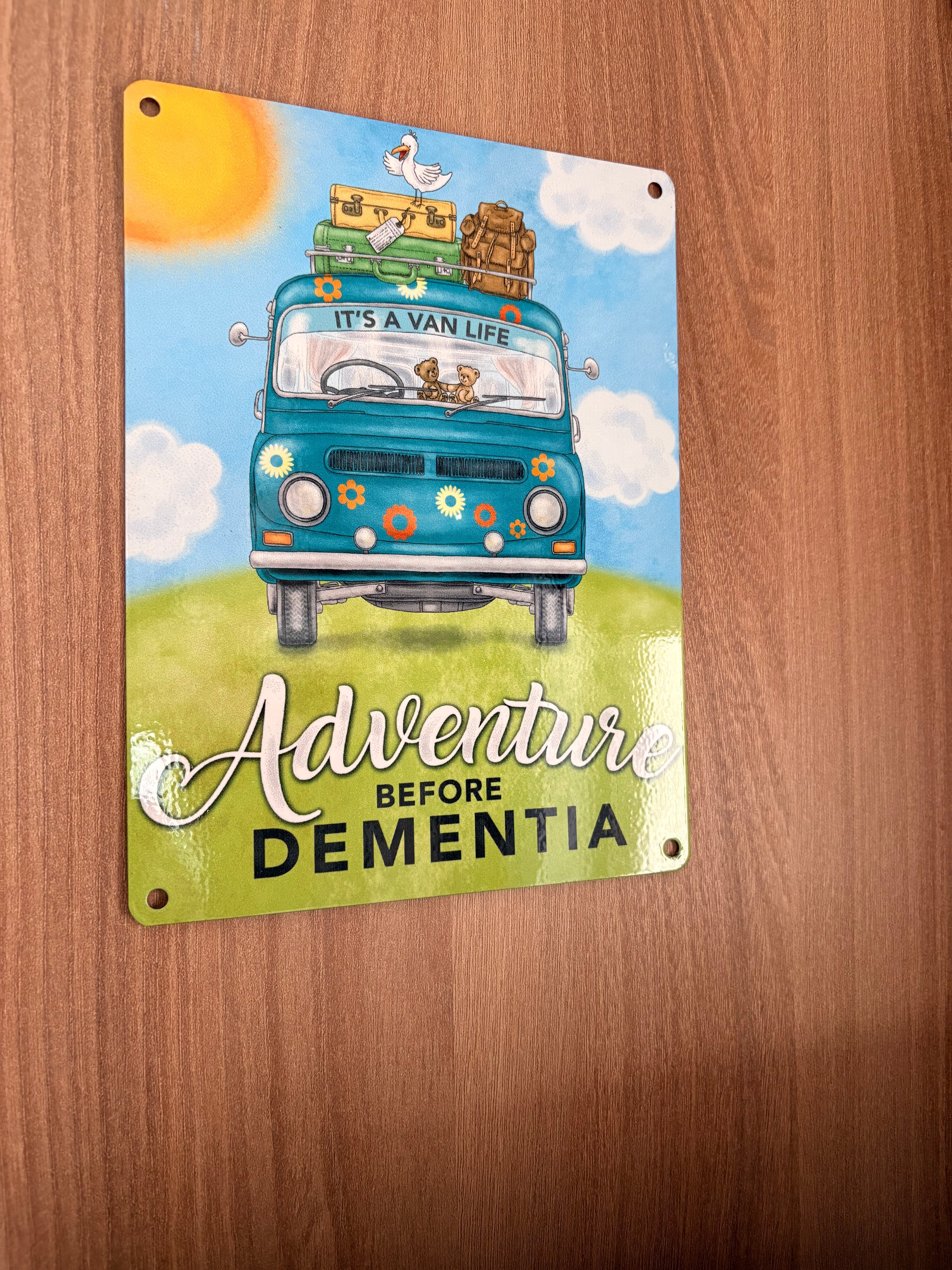 Adventure Before Dementia Metal Wall Art