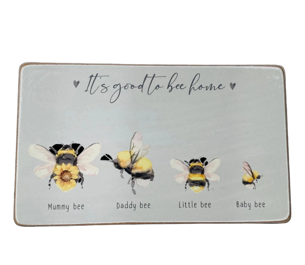 It’s Good To Bee Home Wooden Wall Plaque