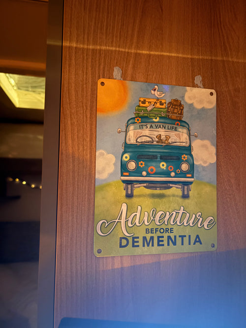 Adventure Before Dementia Metal Wall Art