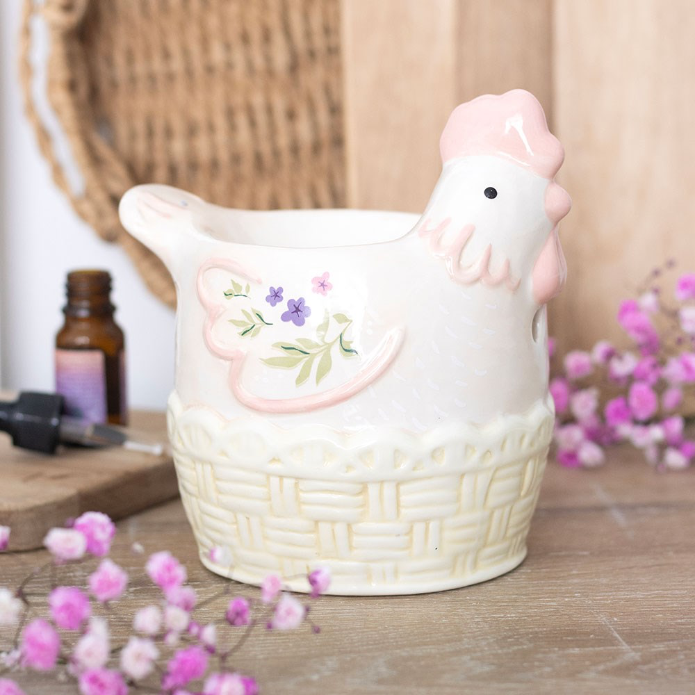 Ceramic Hen Shaped Wax Melter 4F8C0647-4B6F-4346-9538-7B685EFE4B3A
