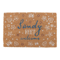 Sandy Feet Coir Welcome Mat