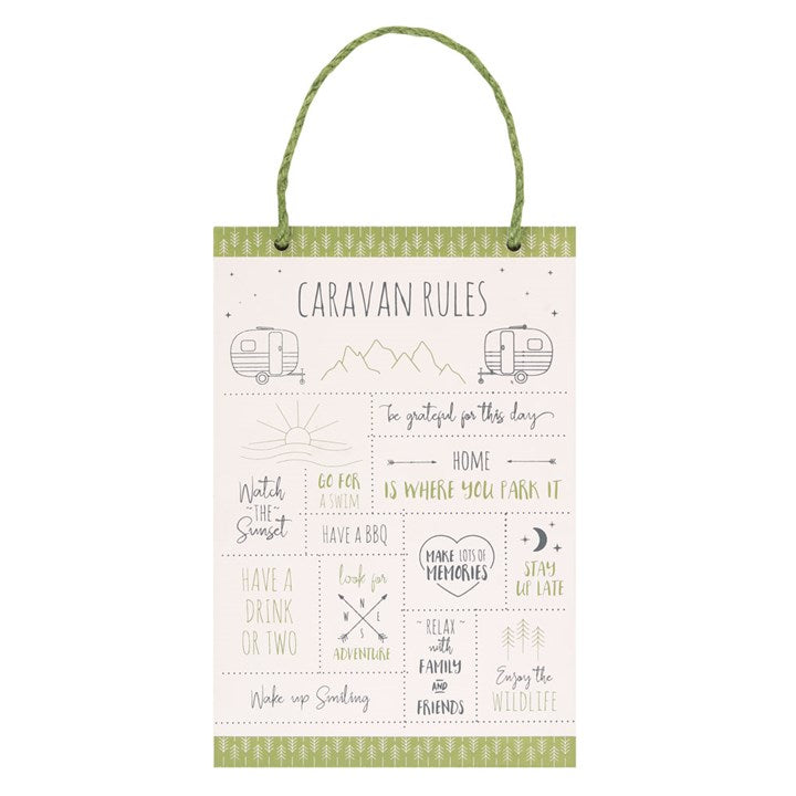Camper Rules Hanging Sign 612EAD13-CE31-4B33-9B25-E0B0351C4648
