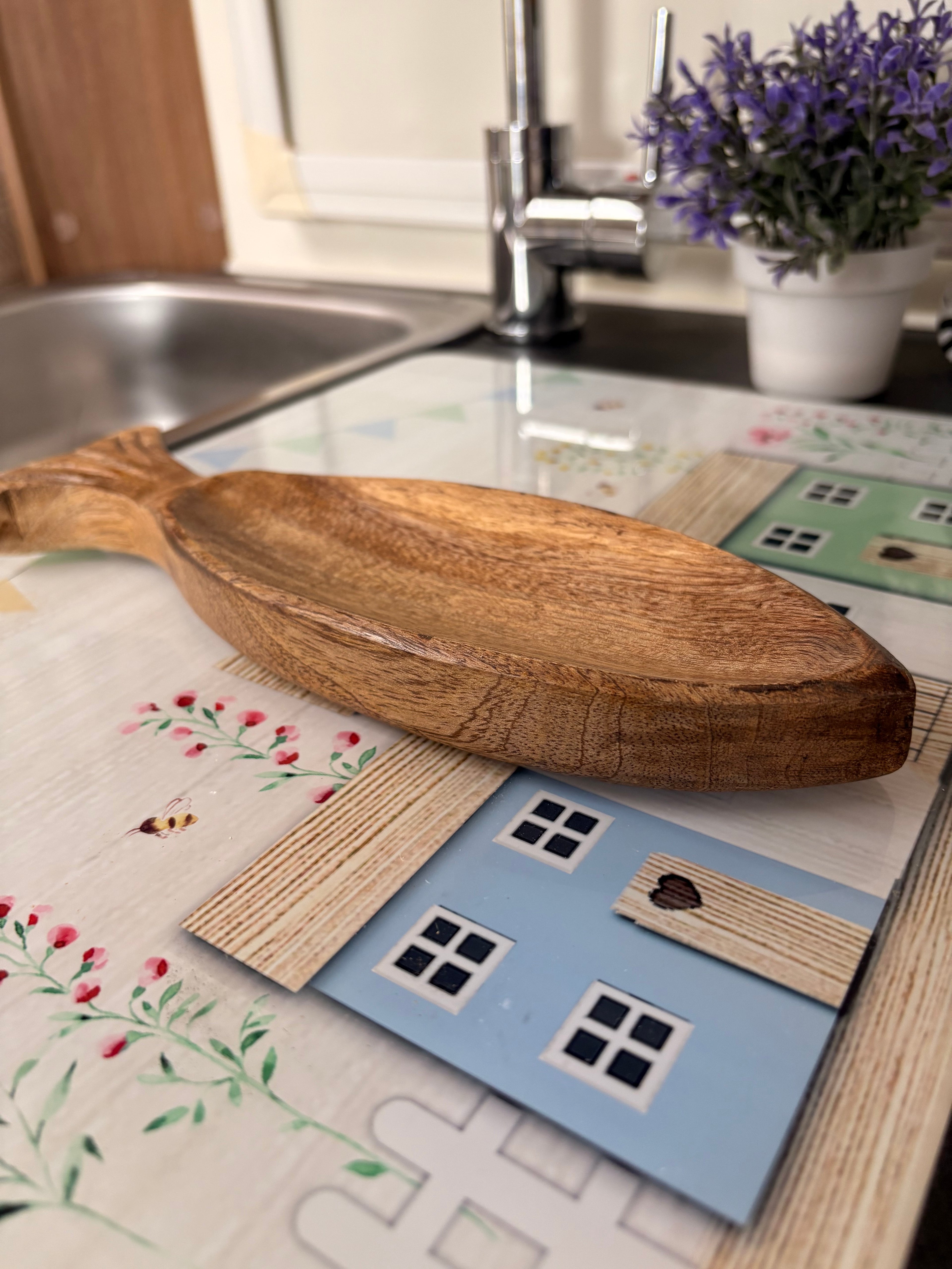 Wooden Fish Tray