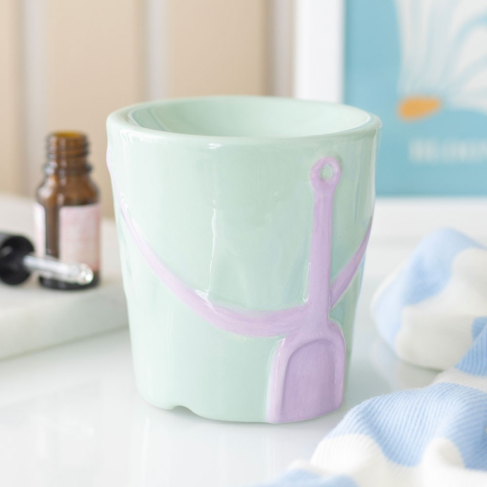 Ceramic Pastel Bucket & Spade Wax Melter 82E9464F-BD7B-401F-8E58-8EF8ACA6C6F4