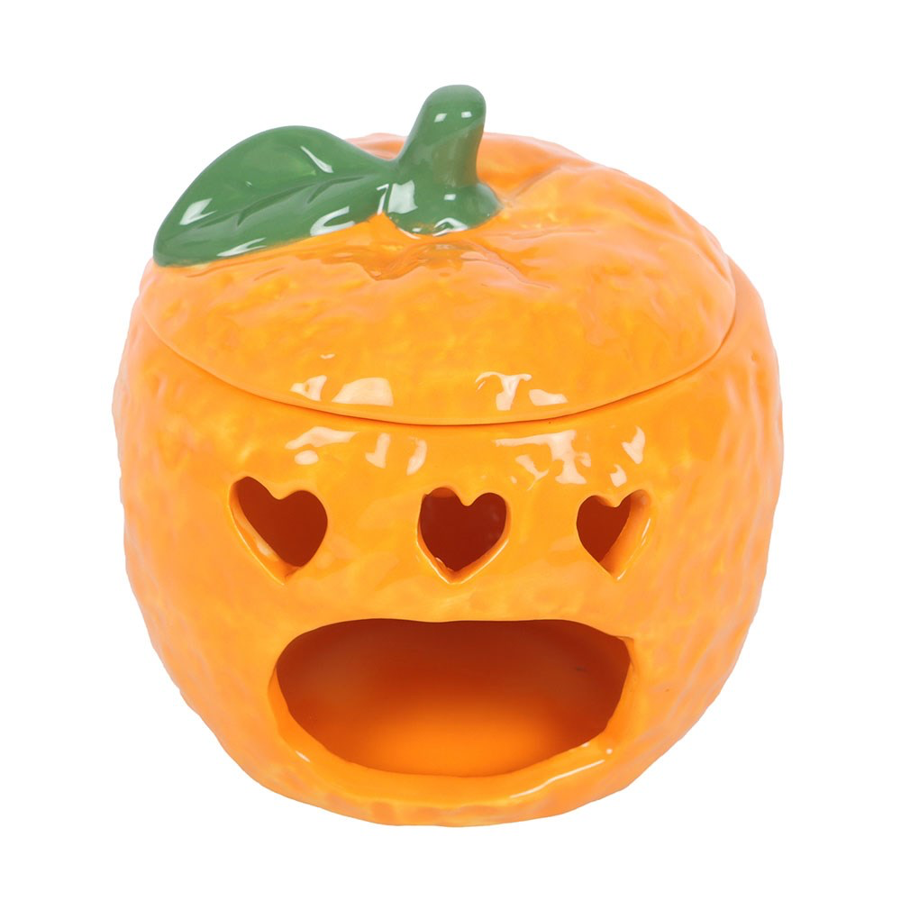 Ceramic Jaffa Orange Wax Melter 8F82062B-3367-464A-8993-4DC1D799CC4B
