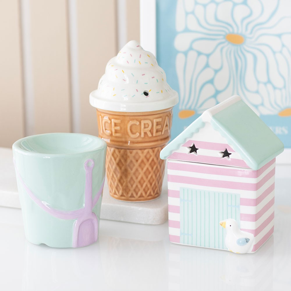 Ceramic Ice-Cream Shaped Wax Melter 9E49E5A6-34B1-4E5B-96B1-5D24A250FC84