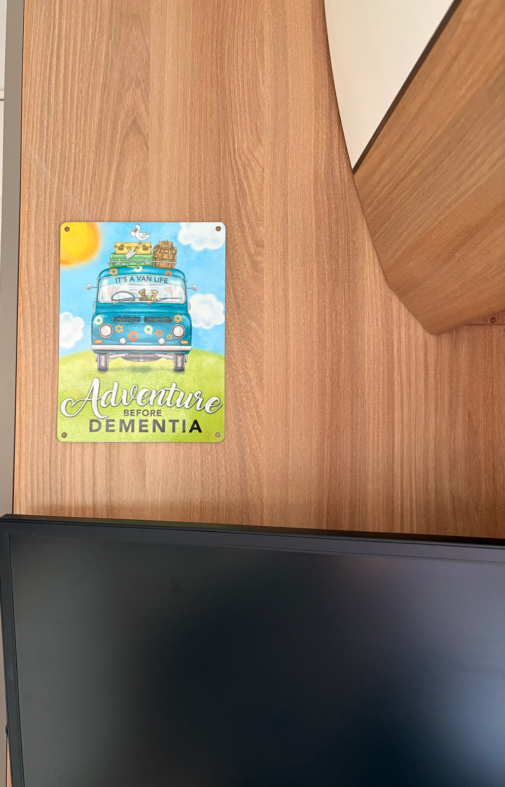 Adventure Before Dementia Metal Wall Art