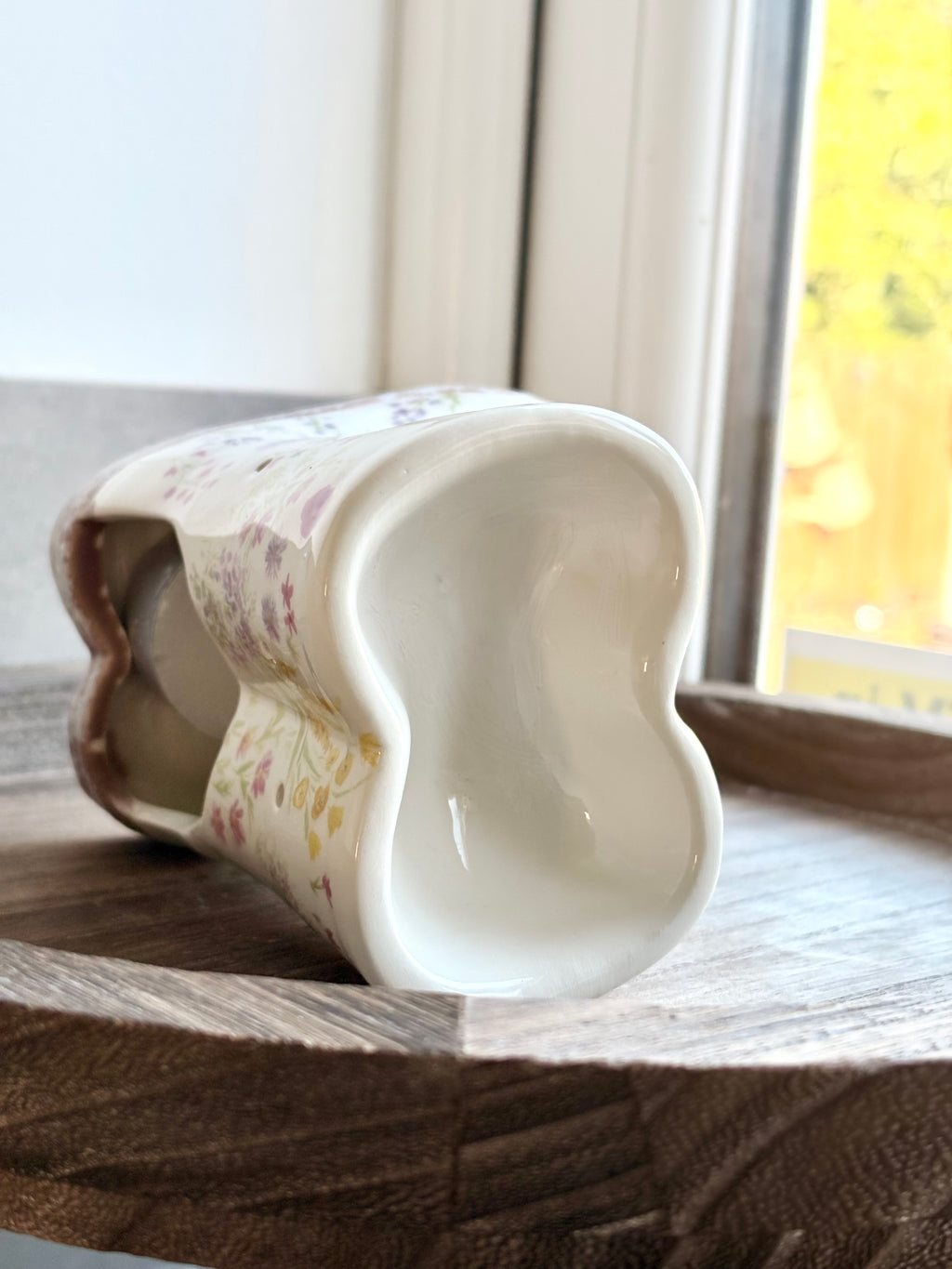 Floral Welly Boot Wax Melter AAC61DBA-3028-453E-9256-2D43B29CE178