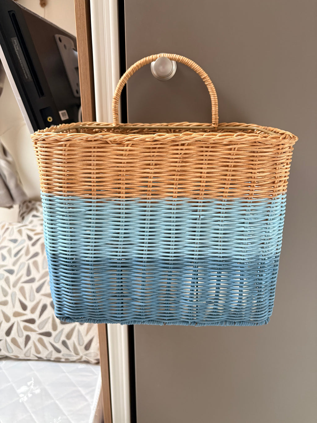 Striped Woven Storage Baskets B8DEF301-D6F6-44E2-8CF8-90A1007E9C09