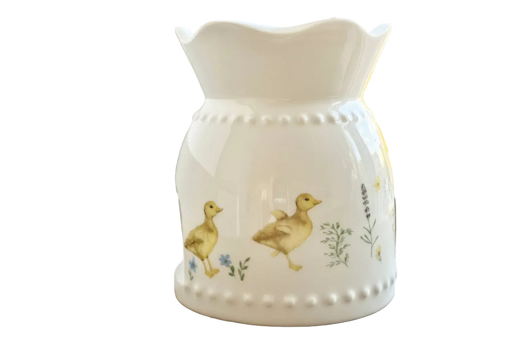 Goose Ceramic Wax Melter With Fluted Top B9241FDA-1C17-4ACE-8F99-6D55AE79A7D9