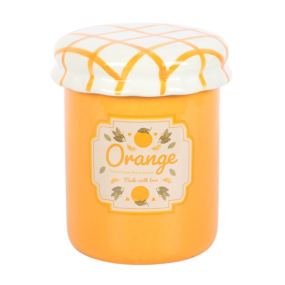 Ceramic Orange Marmalade Jar Wax Melter BB4F4995-84B8-4BC7-926C-7B46874EA3C0