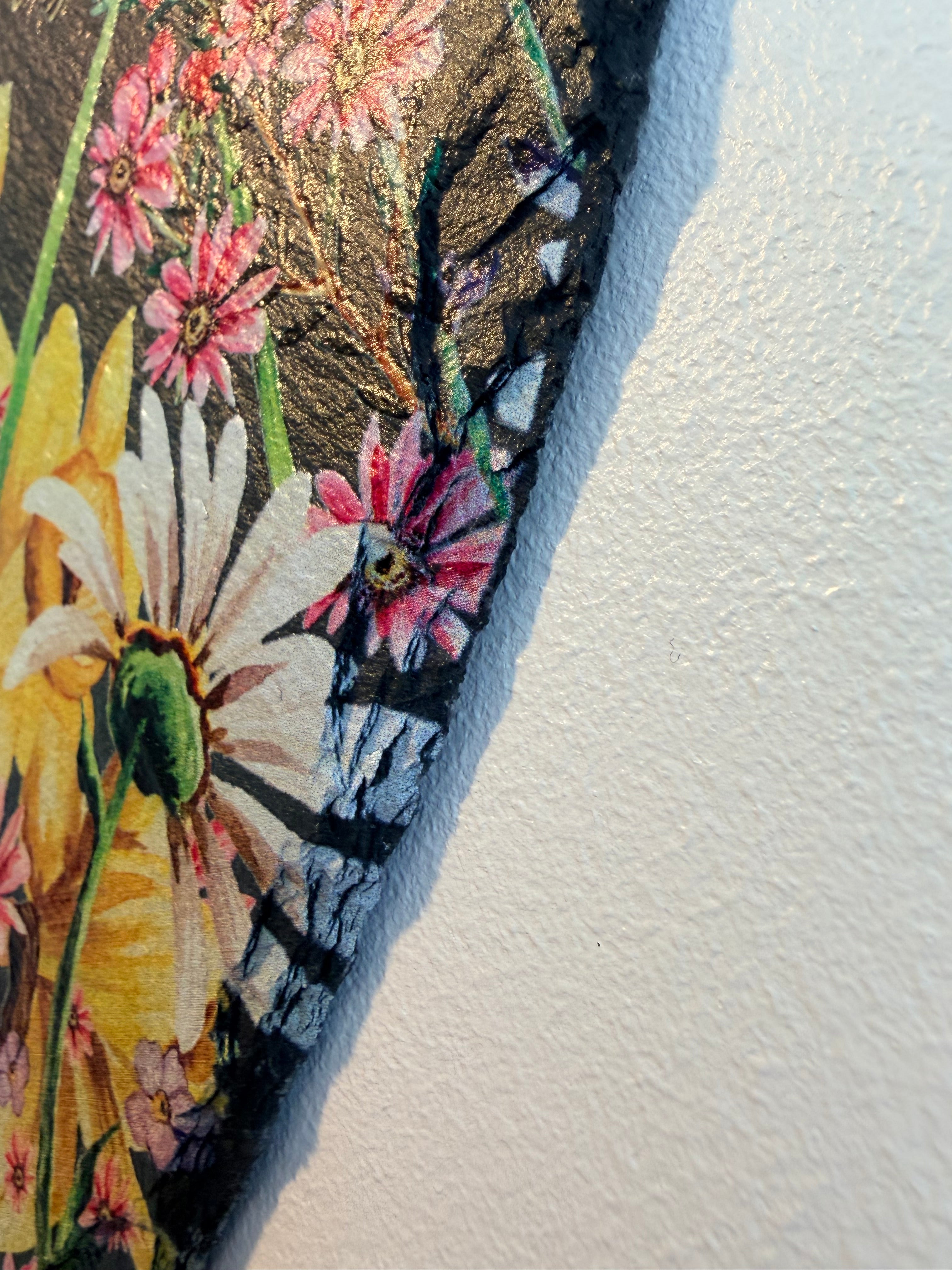 Lovely Mum Heart-Shape Slate With String Hanger