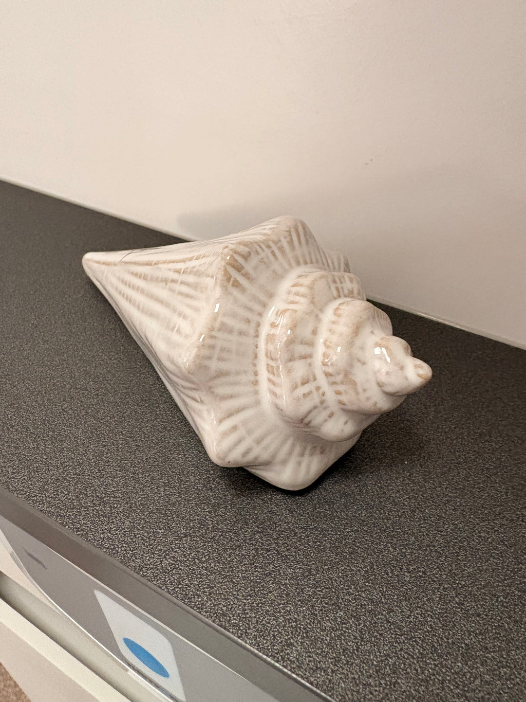 White Ceramic Decorative Shell
