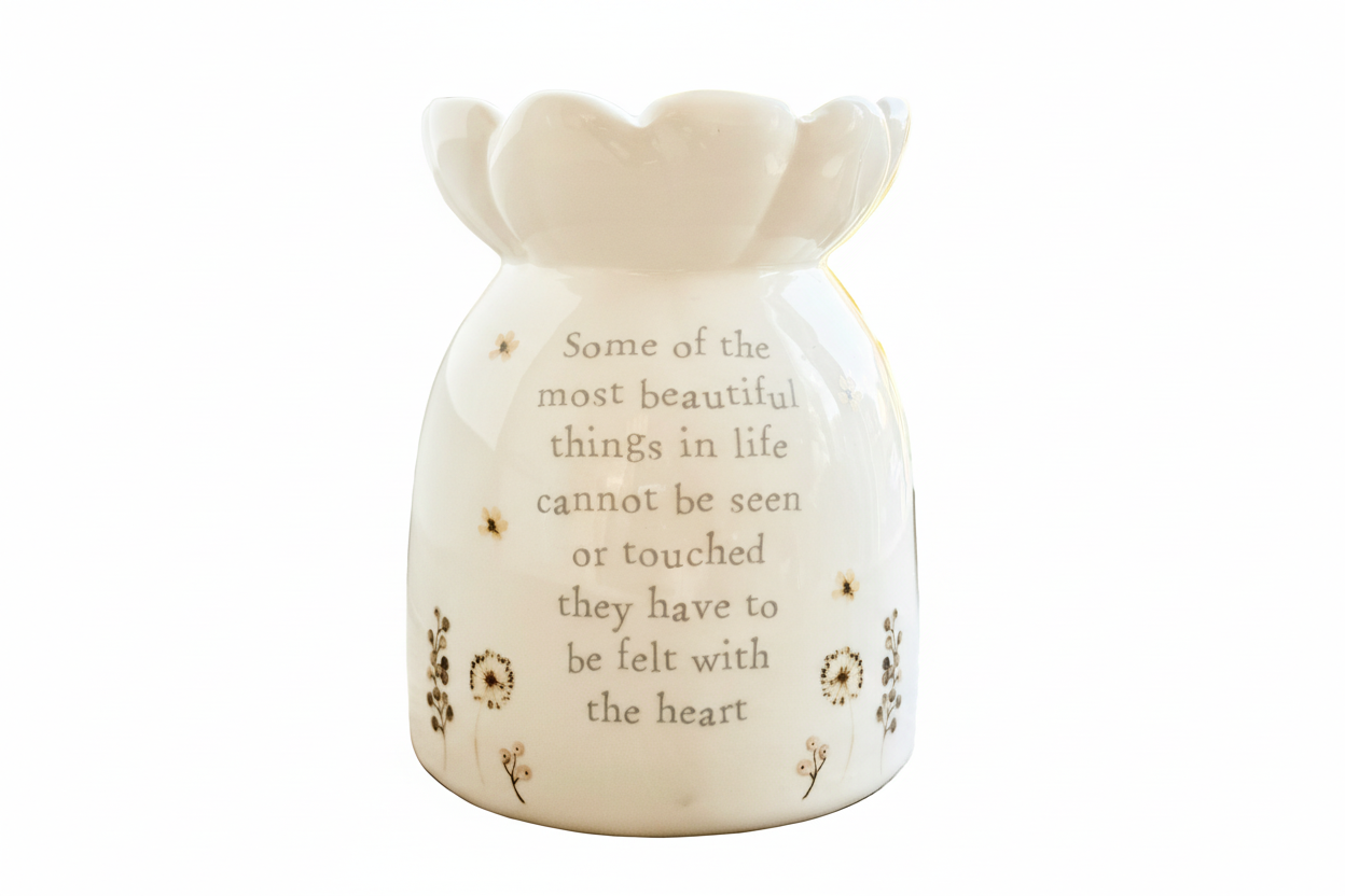 Ceramic White Wax Melter With Dandelions & Sentimental Verse E1C65E52-E203-4011-8596-0ECC8E5BFBA2_072a2948-61d7-42ec-9536-729080882af5