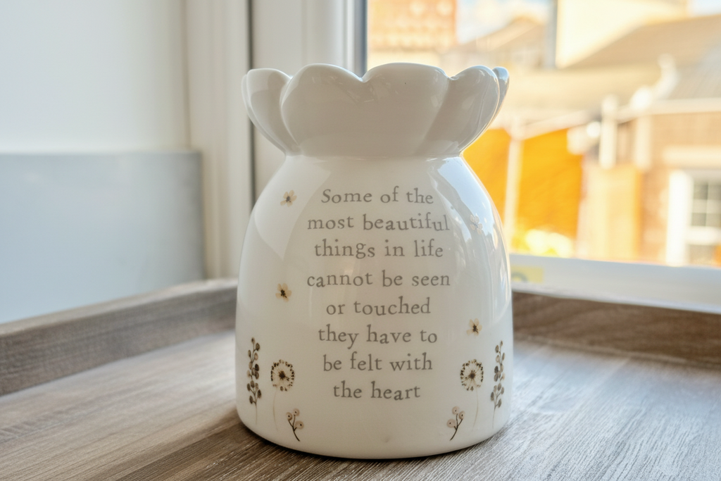 Ceramic White Wax Melter With Dandelions & Sentimental Verse E1C65E52-E203-4011-8596-0ECC8E5BFBA2_9587e1a7-5a2c-412f-81ee-94fbc1d80553