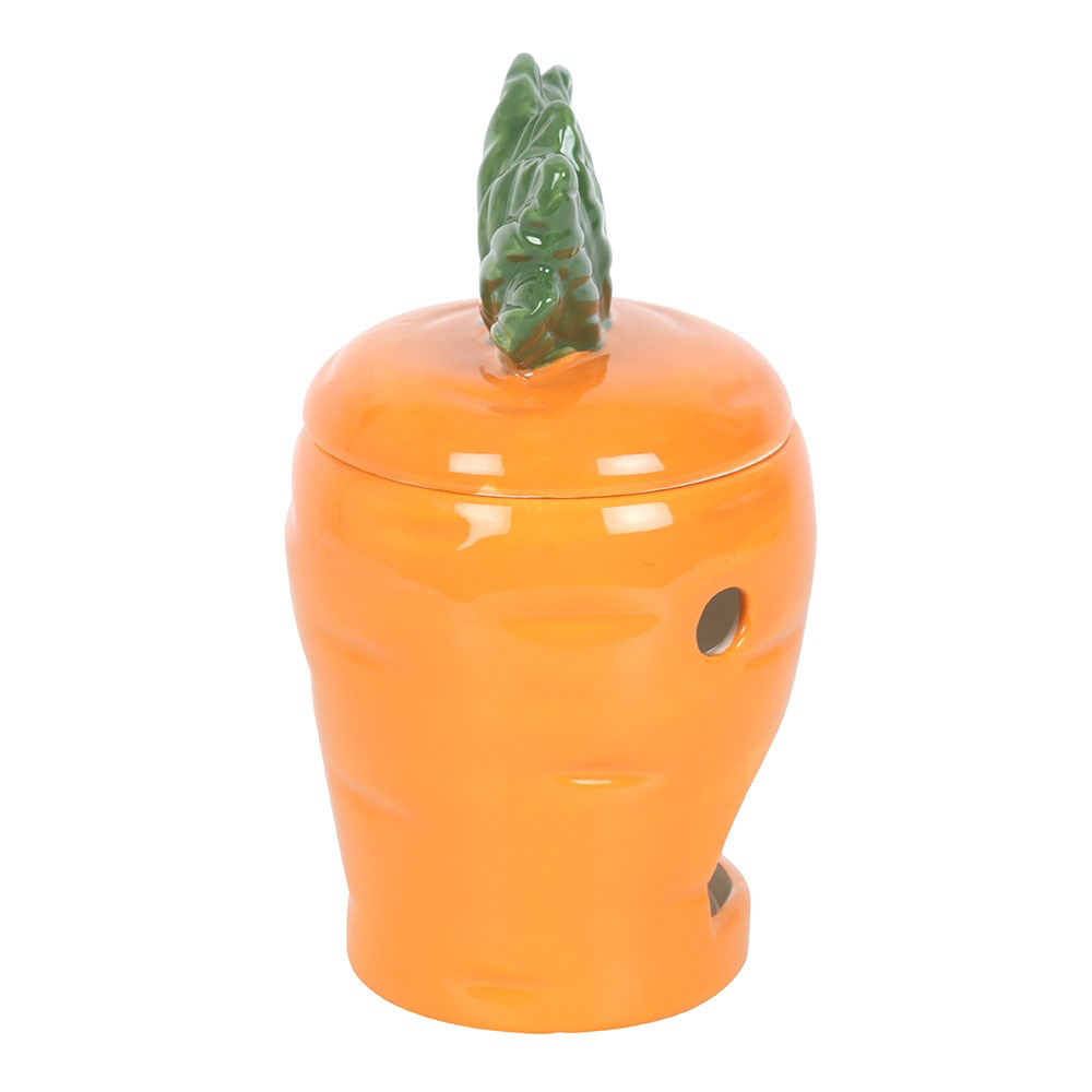 Ceramic Carrot Shaped Lidded Wax Melter F7A98DD2-03E4-4288-B4D5-5ED4B6163109