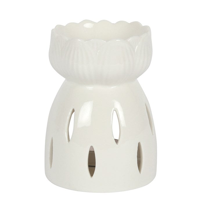 White Gloss Lotus Flower Wax Melter IMG-0579