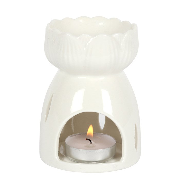 White Gloss Lotus Flower Wax Melter IMG-0580