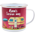 Mums Caravan Enamel Mug