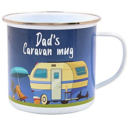 Dads Caravan Tin Mug