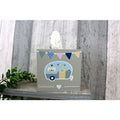 Grey Wood Caravan Tissue Box Home Decor IMG_9857