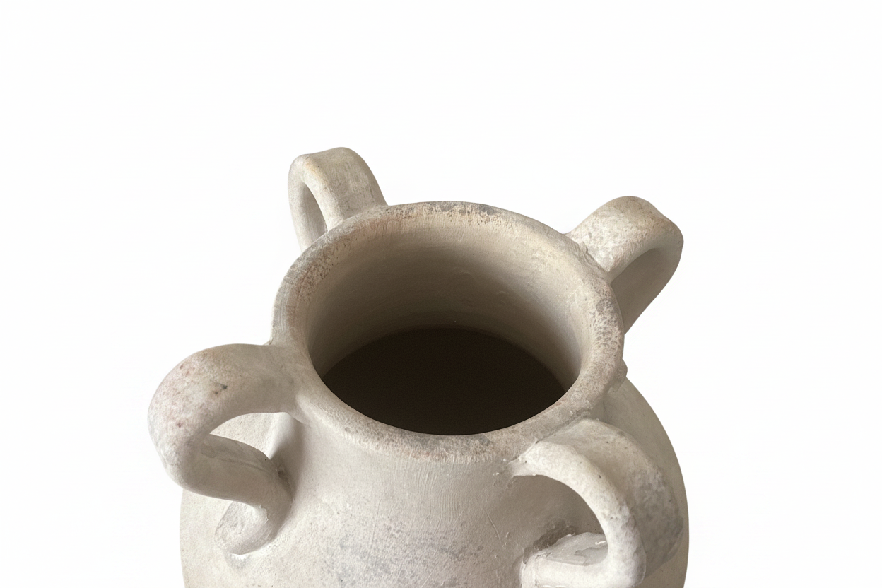 Aegean Amphora Vase brightened-top-down