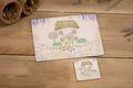 Cottage Garden Scene Heat Resistant Placemat Box of 4 Practical Decor image